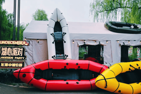 Beijing: Longtan Park Illuminated Boat Party Single boat