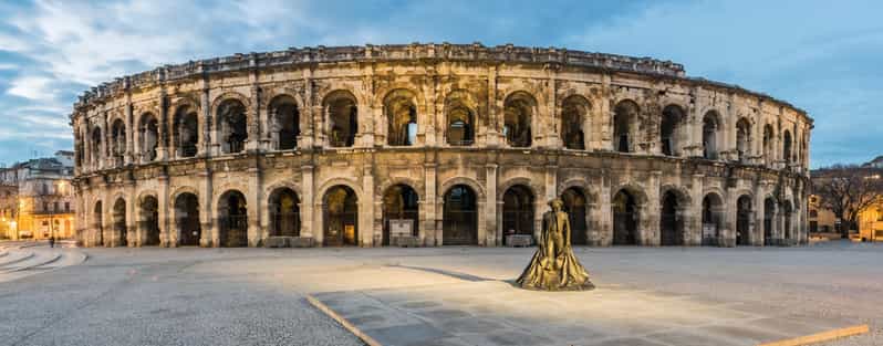 Nimes: Privát séta a történelmi központban