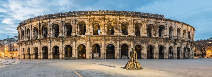 Nîmes : Visite privée à pied du centre historique