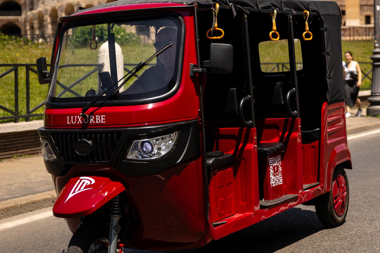 Rome: City Highlights E-Tuk Tuk Tour Tour with Pickup & Drop-off