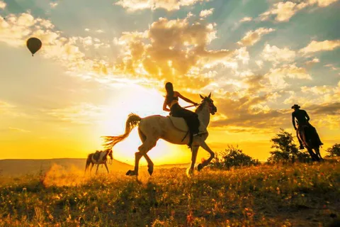 Cappadocia: Horse Riding Tour Sunset or Day Time with Pickup