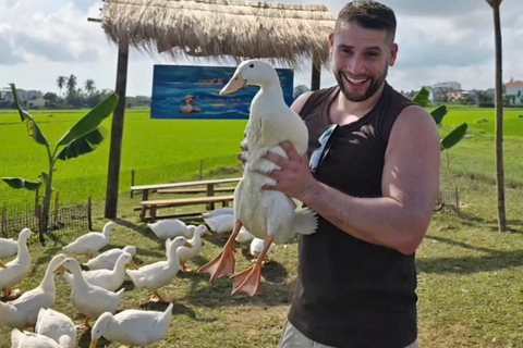 Hoi An Chill: Duck Massage, Basket Boat, and Cooking Class HA :Duck Massage, Basket Boat &Cooking Class without Pick Up