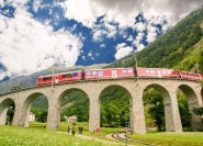 Ab Mailand: Comer See, St. Moritz & Bernina Express Tour