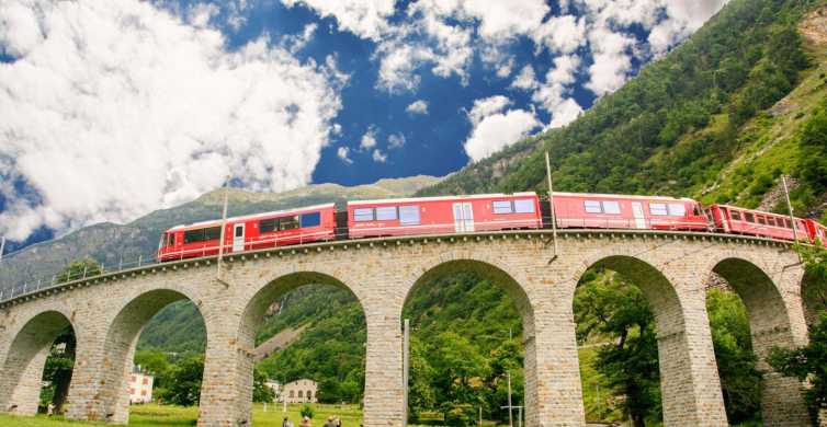 From Milan Lake Como St. Moritz & Bernina Train Day Trip GetYourGuide