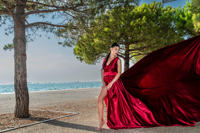 Thessaloniki: Flying Dress Photoshoot