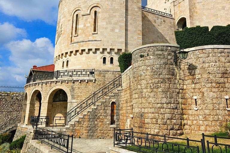 From Durres,Golem,Qerret: Kruja Castle, Bazaar, guided tour
