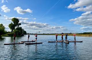 Oxford: Paddleboarding auf der Themse