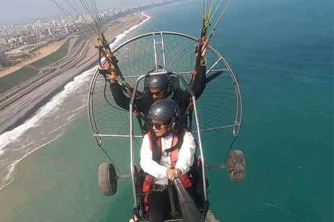 Vanuit Lima: paraglidingtocht in de wijk Miraflores