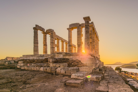 Le royaume de Poséidon : Aventure d'une demi-journée d'Athènes au Cap Sounion