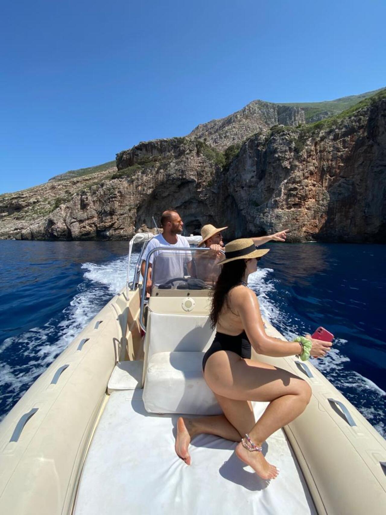 Vlore: Haxhi Ali Höhle, Karaburun Speedboot Tour & Schnorcheln