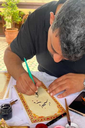 Fès : atelier de calligraphie arabe avec déjeuner ou dîner - arts