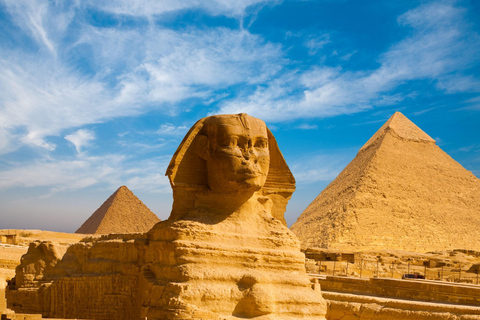 From Hurghada: Cairo and Giza Highlights Full-Day Tour Shared Tour + Lunch without Entrance Fees