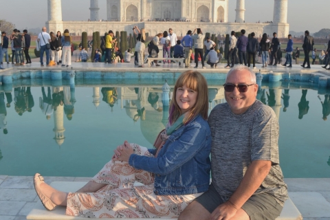 Z Delhi: 4-dniowa wycieczka po Złotym Trójkącie do Agry i JaipurKoszt z 4-gwiazdkowymi hotelami