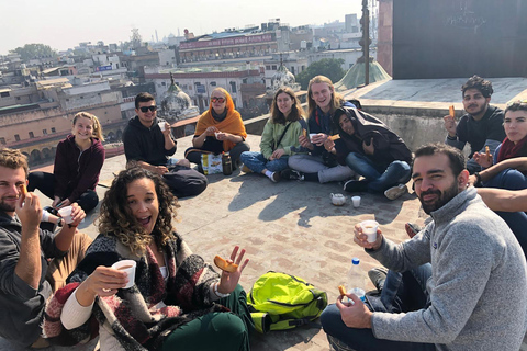 Old Delhi straat eten en erfgoed wandeling