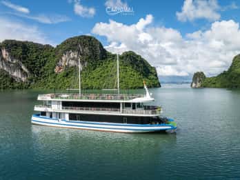 Halong Bay: Luxury Day Cruise, Caves, Kayak & Buffet Lunch