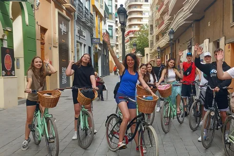 Visite de la ville d'Alicante à vélo