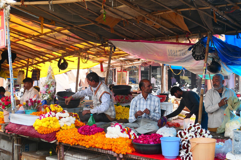 Jaipur: Tour privado de compras con taller de impresión en bloqueTour Privado de Compras con Impresión de Bloques en Tuk-Tuk