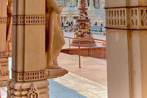 Delhi Famous Temples 5-Hour Guided Tour with Skip-the-Line Car+Driver+Tour Guide+Entry Fees