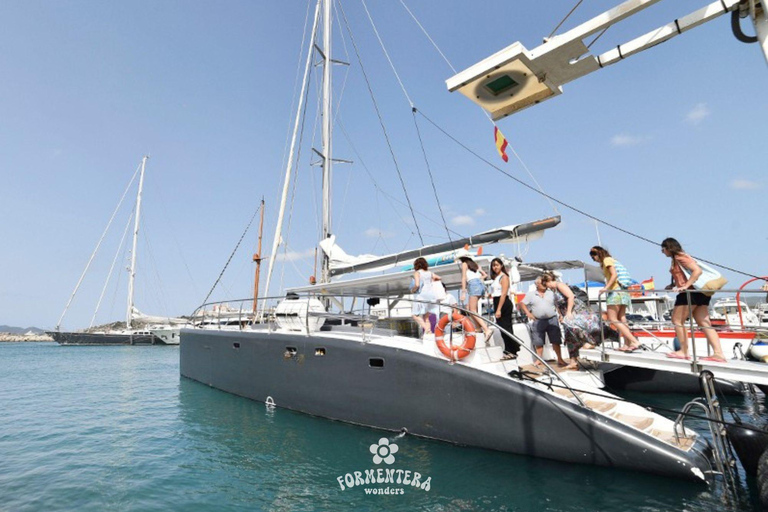 Ibiza: Formentera Wonders Sailing Catamaran Experience Ibiza: Formentera Catamaran Sailing Experience all Included
