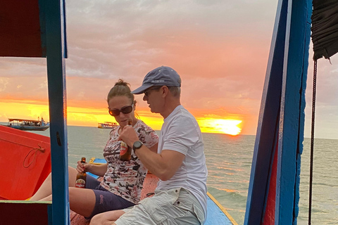 Floating Village Chong Khneas Sunset Cruise Tuktuk Transfers