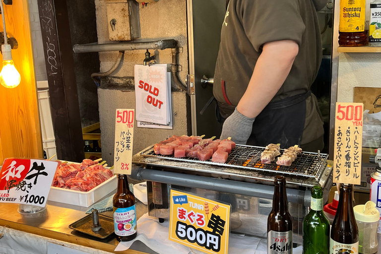 Tokyo : Visite guidée du marché aux poissons et fruits de mer de Tsukiji