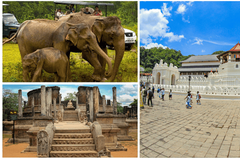 Sri Lanka: 3-dagars kulturtriangel 5 UNESCO Heritage TourColombo: 3-dagars rundtur i den kulturella triangeln med 5 platser på UNESCO:s världsarvslista