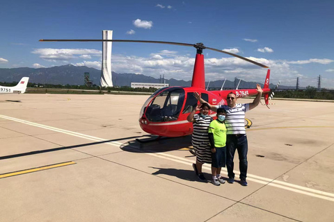 Beijing: Great Wall Helicopter Tour with Juyongguan Visit Beijing: Great Wall Helicopter Tour with Juyongguan Visit