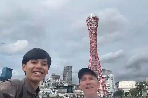 港エリアと有馬温泉街を含む神戸ガイドツアー