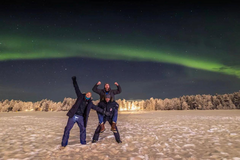 Tour fotografico dell&#039;aurora boreale con barbecue