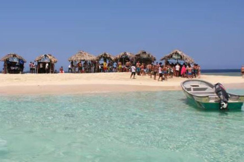 Private: Catamaran Journey to Cayo Arena with Gourmet Lunch