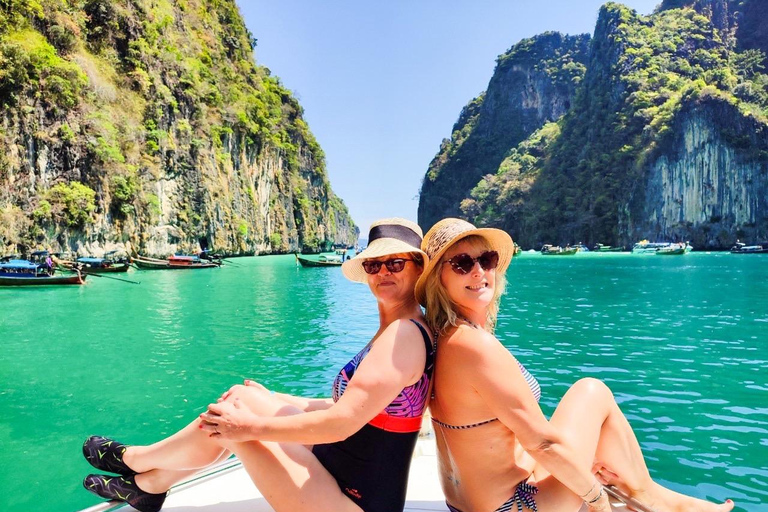 Phuket: Phi Phi Islands Early Bird Speedboat Tour & Buffet