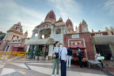 Nueva Delhi : Tour nocturno de Delhi - 4 horasDesde Gurugram / Noida / Greater Noida, Coche + Guía turístico