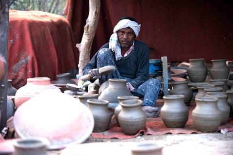 Delhi: Hidden Pottery Village Treasure Tour, Kumhar Gram