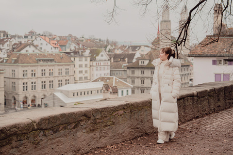 Zurich: Private Professional Photoshoot at Lindenhof