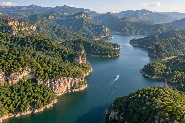Chongqing: Simian Mountain Tickets & Scenic Experiences Simian Mountain: Admission + Honghai Lake Cruise