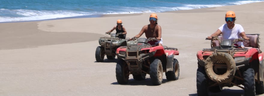 Mazatlán : Excursion en VTT sur la plage et dans la jungle avec déjeuner et dégustation de tequila