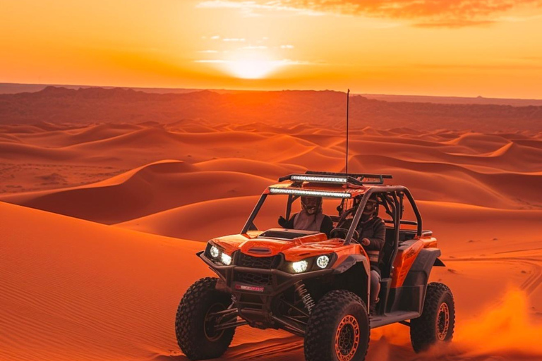 Doha: Desert Safari Experience – Quad Bike, Buggy/Camel Ride Group Tour: Desert Safari/Camel, ATV 250Cc & Hotel Transfer
