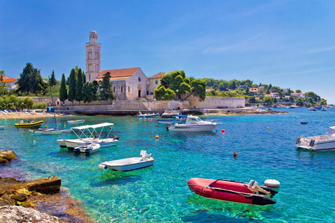 Split: Full-Day 4 Islands Tour by Luxury Boat