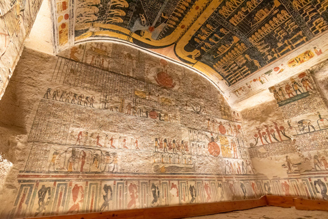 Egipto de lujo en 6 días: pirámides, crucero por el Nilo y globo aerostáticoLujo: hoteles de 5 estrellas y cruceros