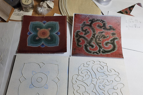 Ancient Architectural Color Painting-Create your souvenir