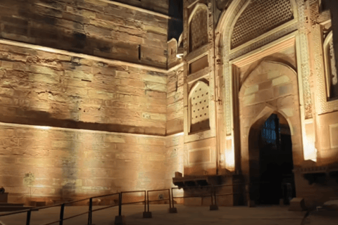 Agra: Evening Agra Fort Light and Sound Show Guided Tour