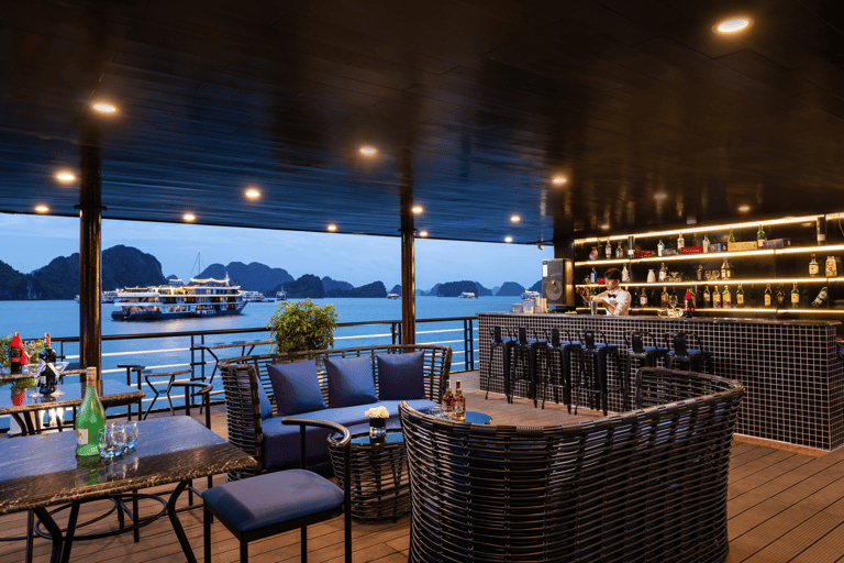 Hanoi : 2-Day Halong-Lan Ha Bay BEST SELLER 5* cruise balcony