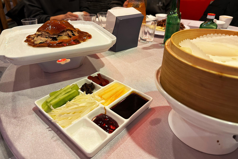 Beijing Hutong Food Crawl Delights: Peking duck, Hotpot&More Private tour- Meet at Exit C of Dongsi Subway Station