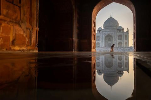 Taj Mahal: Rondleiding met voorrangstoegangService in Agra: Alleen professionele gids