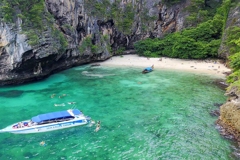 Krabi: Phi Phi e Maya Bay definitivas de lancha rápida