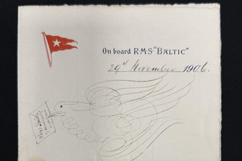 Titanic & White Star Line Exhibition Entry Ticket