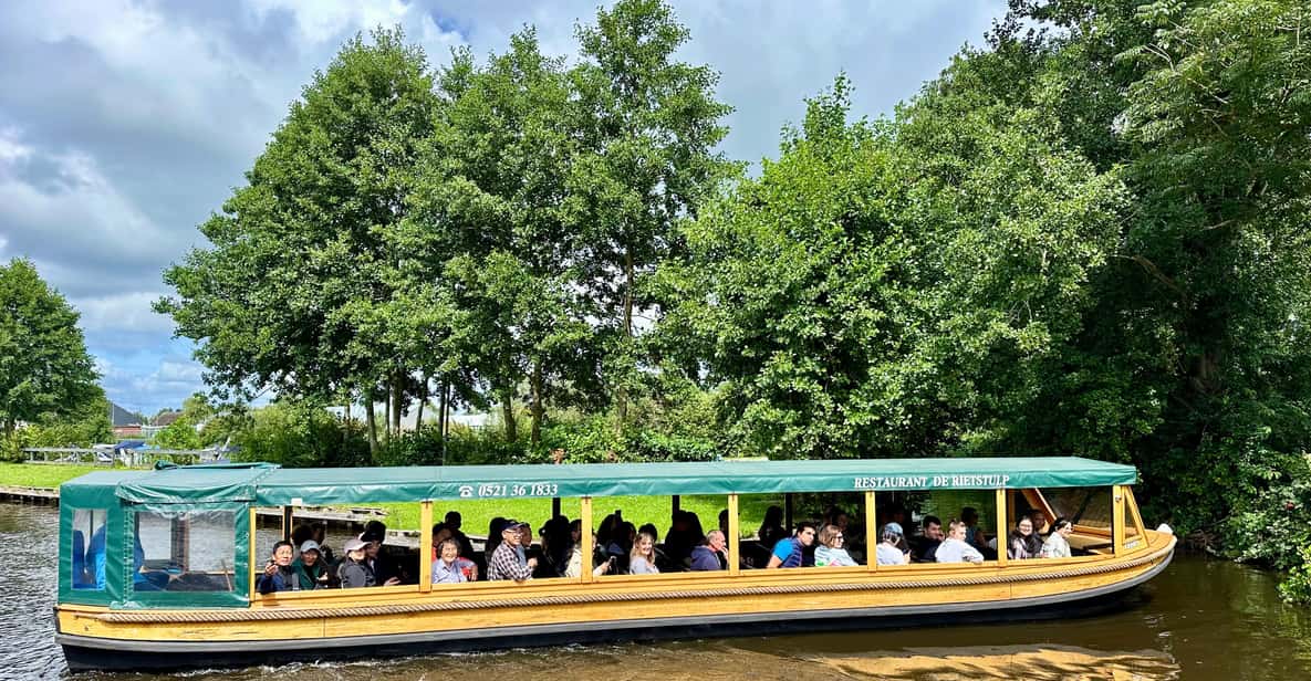 Afbeelding 12 van Amsterdam: dagtrip naar Giethoorn, rondvaart en wandeltour