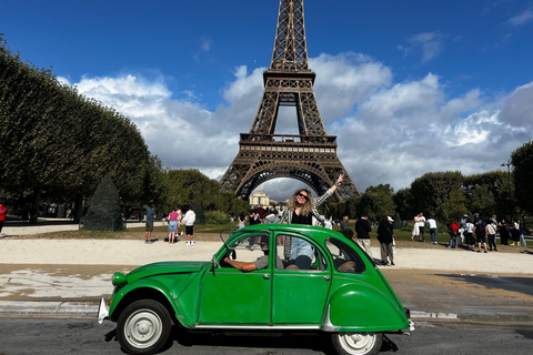 Paris: Tour of the Must-See Monuments by 2CV (1 hour) Paris: Tour of the Must-See Monuments by 2CV (2 hours)
