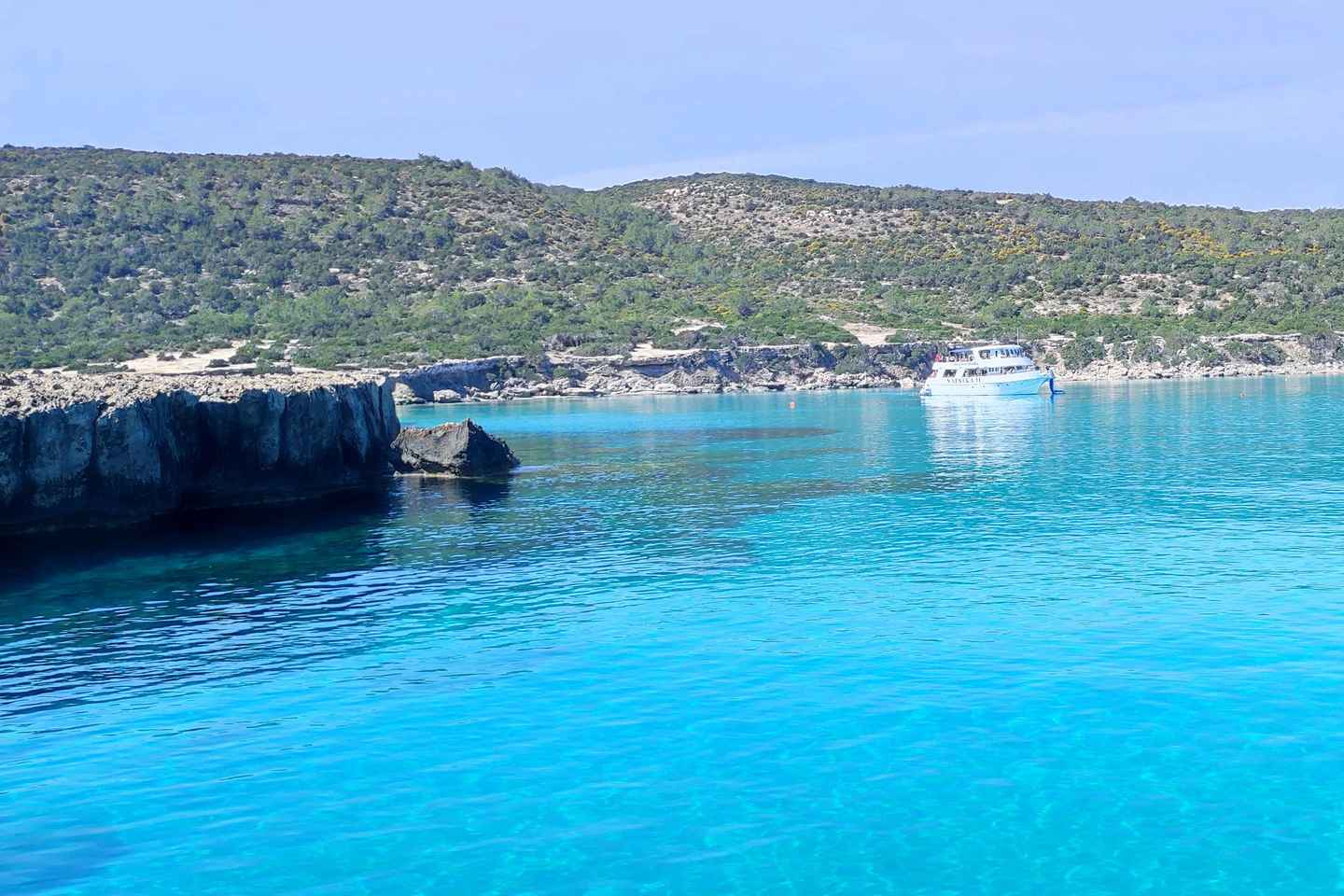 Pafos,Blue Lagoon,Latchi,day trip, coach boat+waterslide.