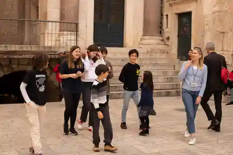 Split : Visite privée à pied pour les familles avec enfants (5-17ans)